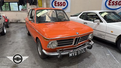 Lot 121 - 1972 BMW 2002 TII