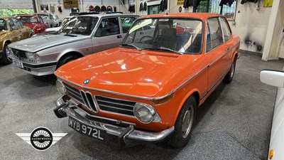 Lot 121 - 1972 BMW 2002 TII