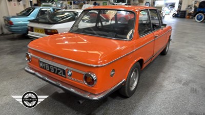 Lot 121 - 1972 BMW 2002 TII
