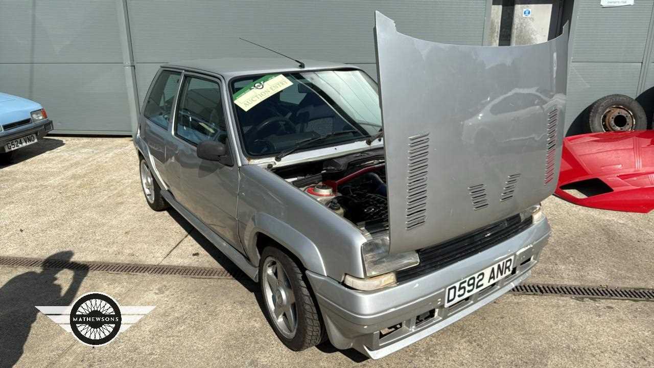 Lot 7 - 1987 RENAULT 5 GT TURBO
