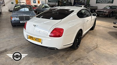Lot 750 - 2009 BENTLEY CONTINENTAL GT SPEED A