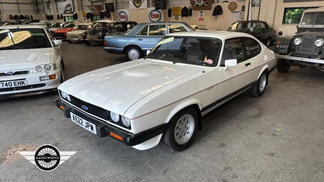Lot 571 - 1983 FORD CAPRI INJECTION