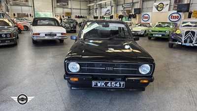 Lot 2 - 1979 FORD ESCORT RS