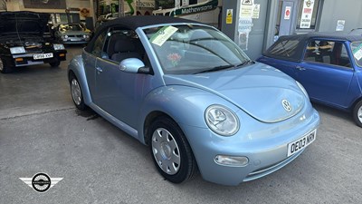 Lot 4 - 2003 VOLKSWAGEN BEETLE CABRIOLET