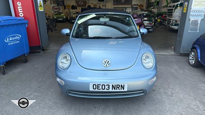 Lot 4 - 2003 VOLKSWAGEN BEETLE CABRIOLET