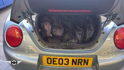Lot 4 - 2003 VOLKSWAGEN BEETLE CABRIOLET