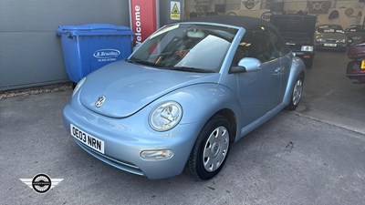 Lot 4 - 2003 VOLKSWAGEN BEETLE CABRIOLET