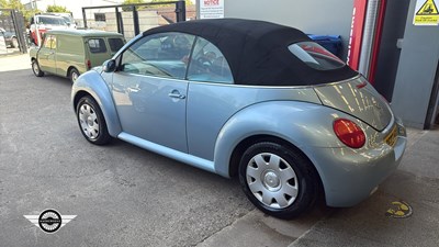 Lot 4 - 2003 VOLKSWAGEN BEETLE CABRIOLET