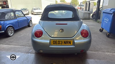 Lot 4 - 2003 VOLKSWAGEN BEETLE CABRIOLET