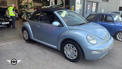 Lot 4 - 2003 VOLKSWAGEN BEETLE CABRIOLET