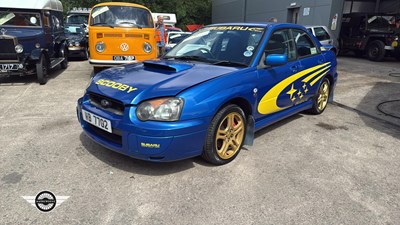 Lot 12 - 2005 SUBARU IMPREZA WRX TURBO
