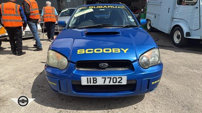 Lot 12 - 2005 SUBARU IMPREZA WRX TURBO