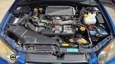 Lot 12 - 2005 SUBARU IMPREZA WRX TURBO