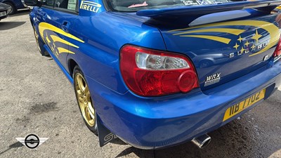 Lot 12 - 2005 SUBARU IMPREZA WRX TURBO