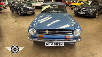 Lot 710 - 1973 TRIUMPH TR6