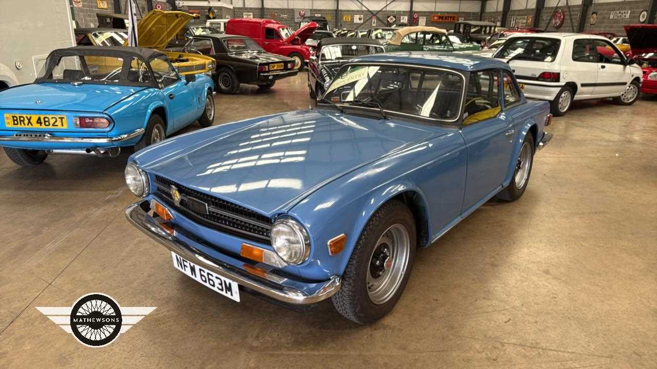 Lot 710 - 1973 TRIUMPH TR6