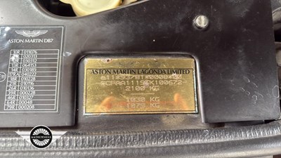 Lot 577 - 1997 ASTON MARTIN DB7 AUTO