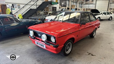 Lot 56 - 1980 FORD ESCORT RS 2000