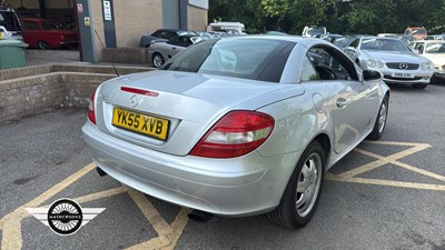 Lot 718 - 2005 MERCEDES SLK 200 KOMPRESSOR AUTO