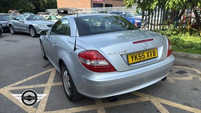 Lot 718 - 2005 MERCEDES SLK 200 KOMPRESSOR AUTO