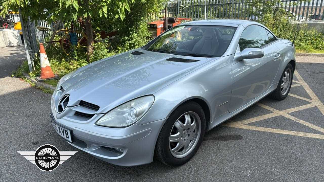 Lot 718 - 2005 MERCEDES SLK 200 KOMPRESSOR AUTO