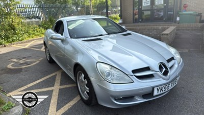 Lot 718 - 2005 MERCEDES SLK 200 KOMPRESSOR AUTO