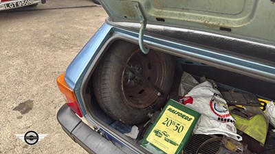 Lot 58 - 1981 AUSTIN ALLEGRO L1981