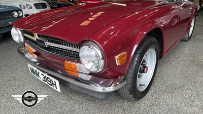 Lot 388 - 1970 TRIUMPH TR6