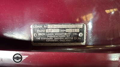 Lot 388 - 1970 TRIUMPH TR6