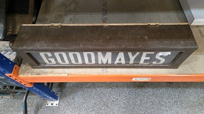 Lot 111 - OLD TROLLY BUS STREET SIGN