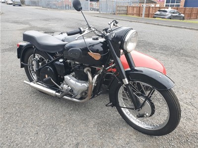 Lot 45 - 1955 BSA GOLDFLASH WITH WATSONIAN SIDE CAR