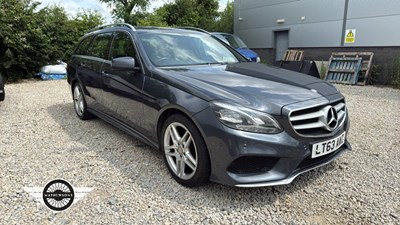 Lot 391 - 2013 MERCEDES BENZ E300 AMG SPORT BLUETEC HY