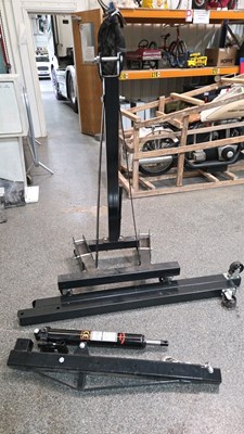 Lot 875 - DIRTY PRO 2 TON PORTABLE ENGINE HOIST