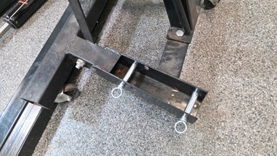 Lot 875 - DIRTY PRO 2 TON PORTABLE ENGINE HOIST