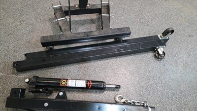 Lot 875 - DIRTY PRO 2 TON PORTABLE ENGINE HOIST