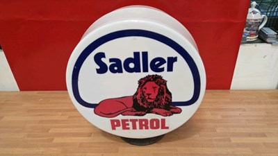 Lot 69 - SADLER PLASTIC PETROL PUMP GLOBE
