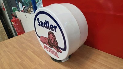 Lot 69 - SADLER PLASTIC PETROL PUMP GLOBE