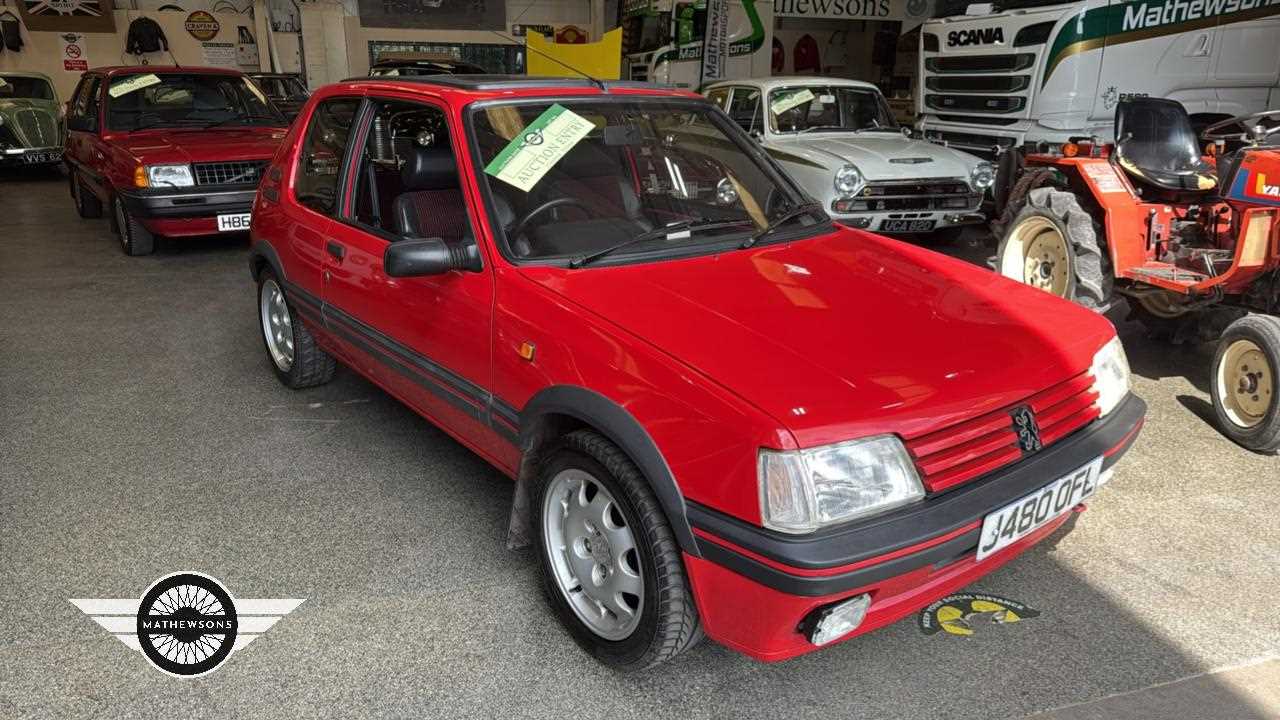 Lot 824 - 1991 PEUGEOT 205 GTI