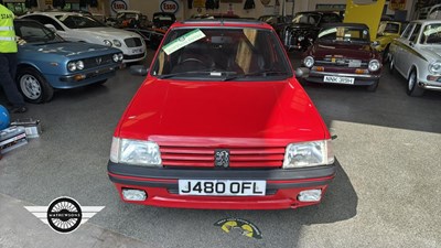 Lot 824 - 1991 PEUGEOT 205 GTI