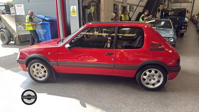 Lot 824 - 1991 PEUGEOT 205 GTI