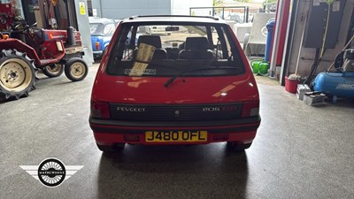 Lot 824 - 1991 PEUGEOT 205 GTI