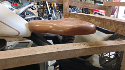 Lot 119 - SOLID WOOD FULL SIZE HARLEY DAVIDSON