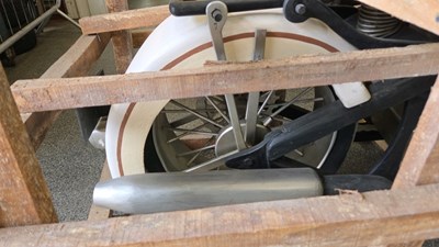 Lot 119 - SOLID WOOD FULL SIZE HARLEY DAVIDSON