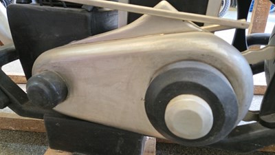 Lot 119 - SOLID WOOD FULL SIZE HARLEY DAVIDSON