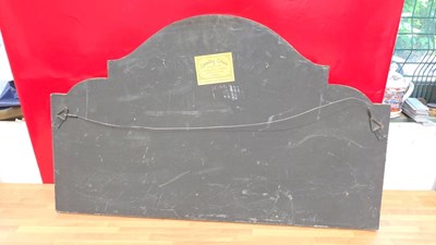 Lot 237 - WOODEN MOTOR CYCLE SIGN 34" X 24"