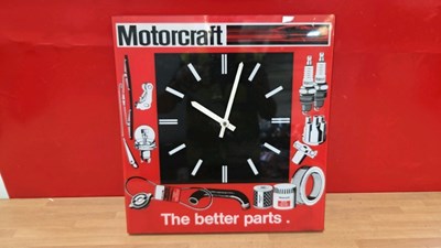 Lot 601 - MOTOR CRAFT CLOCK