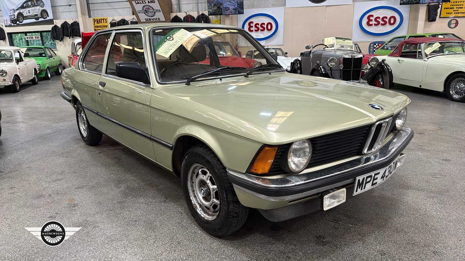 Lot 84 - 1980 BMW 316
