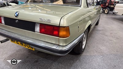Lot 84 - 1980 BMW 316