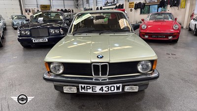 Lot 84 - 1980 BMW 316