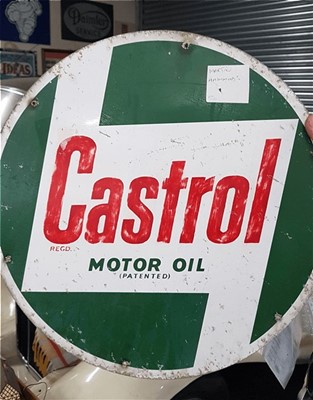 Lot 456 - ORIGINAL CASTROL SIGN